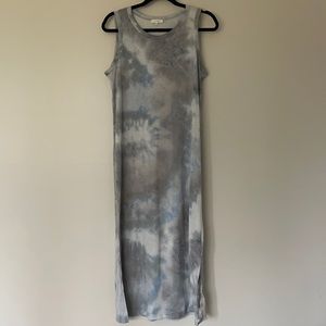 La Miel- Mindy Maes Market MIDI Dress- Size Large